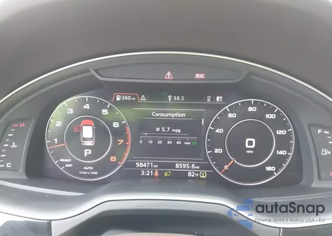 2018 Audi Q7 3.0T Premium from USA, damaged, VIN WA1LAAF75JD008135